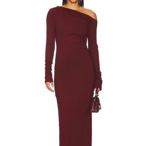 SNDYS. x REVOLVE Reyna Maxi Dress S Cherry